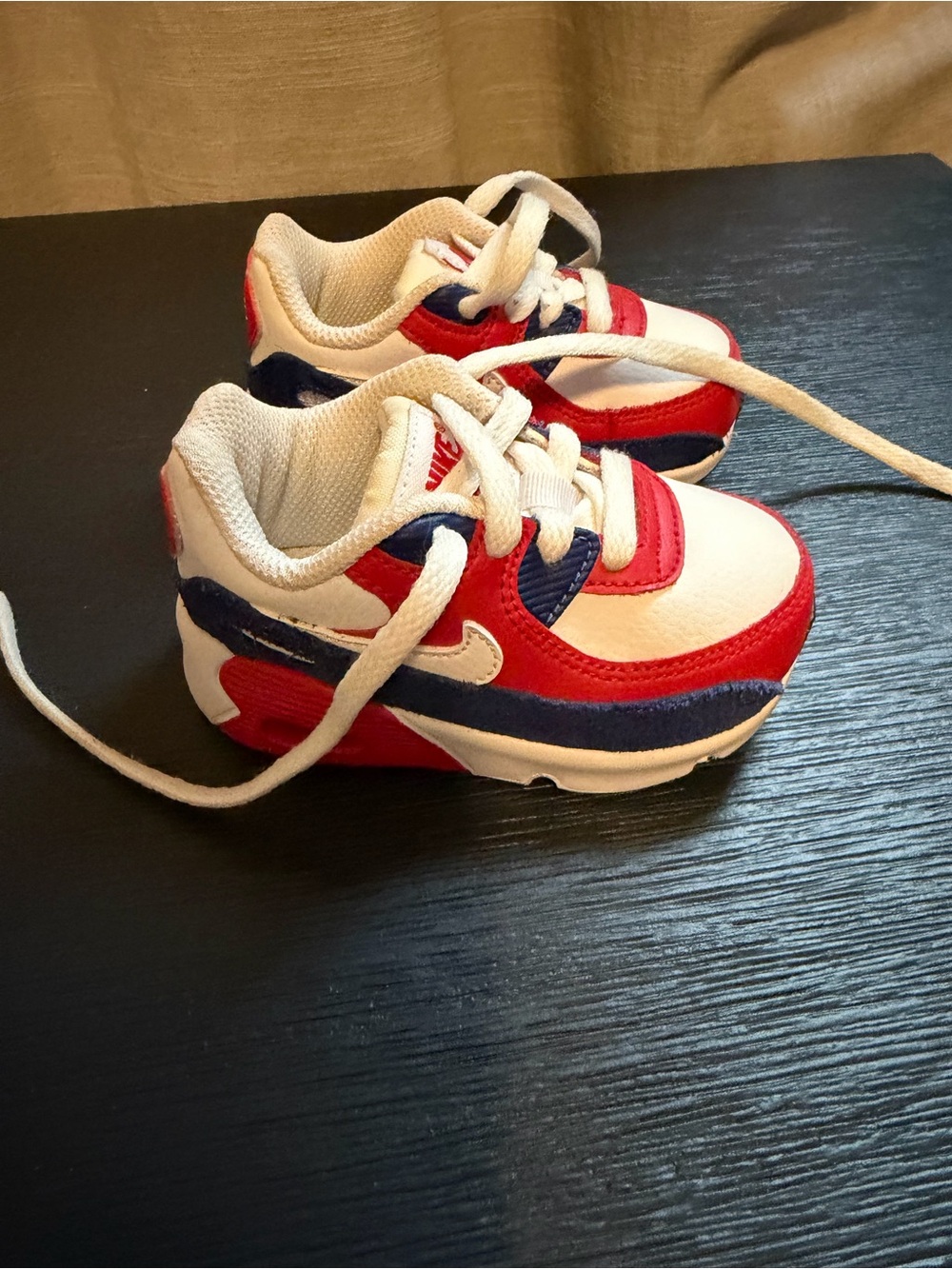 Nike Toddler Red, White & Blue Casual Sneakers - 7.5k